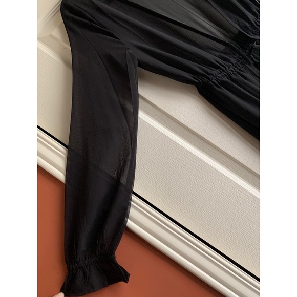 Guess Black Sheer Swim Coverup - Picture 6 of 10